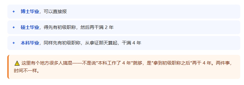第一次评北京职称？你可能连